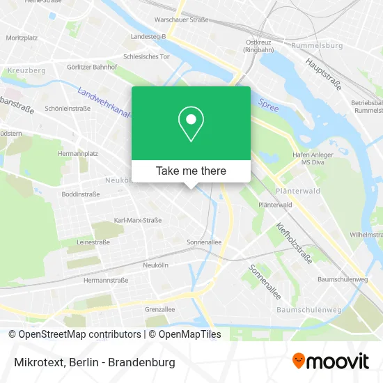 Mikrotext map