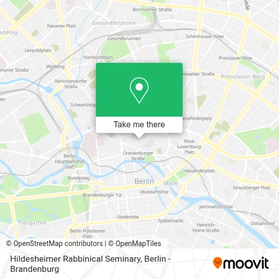 Hildesheimer Rabbinical Seminary map