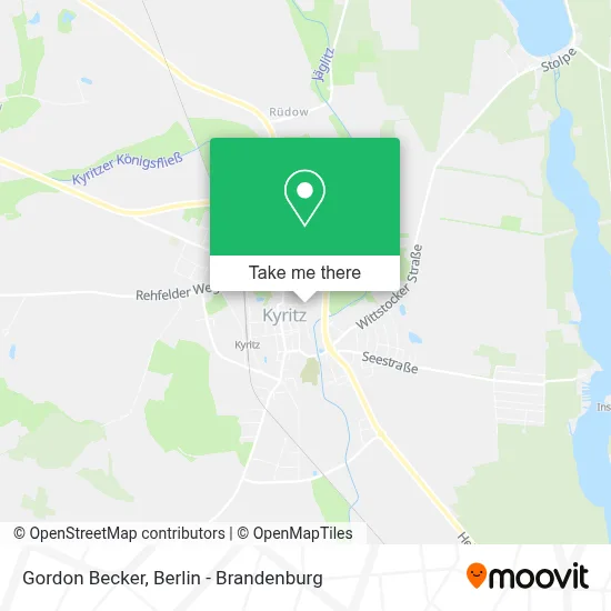Gordon Becker map