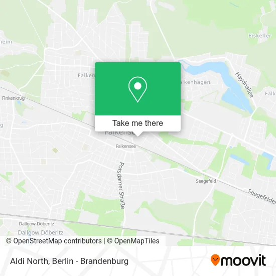 Aldi Nord map