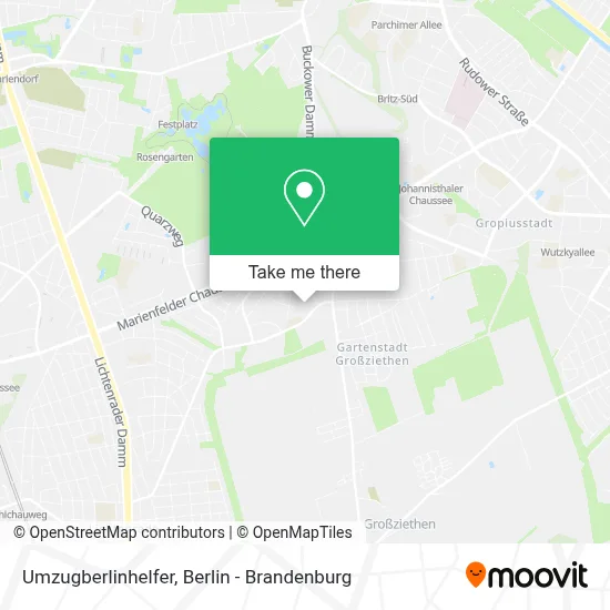 Umzugberlinhelfer map