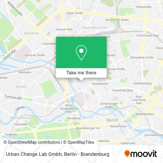 Urban Change Lab Gmbh map