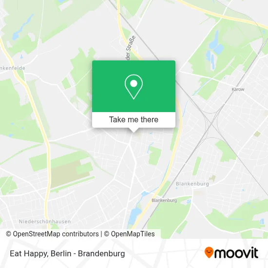 Eat Happy map