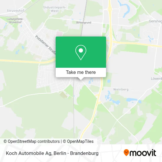 Koch Automobile Ag map