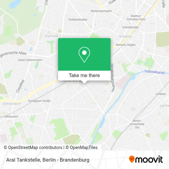 Aral Tankstelle map