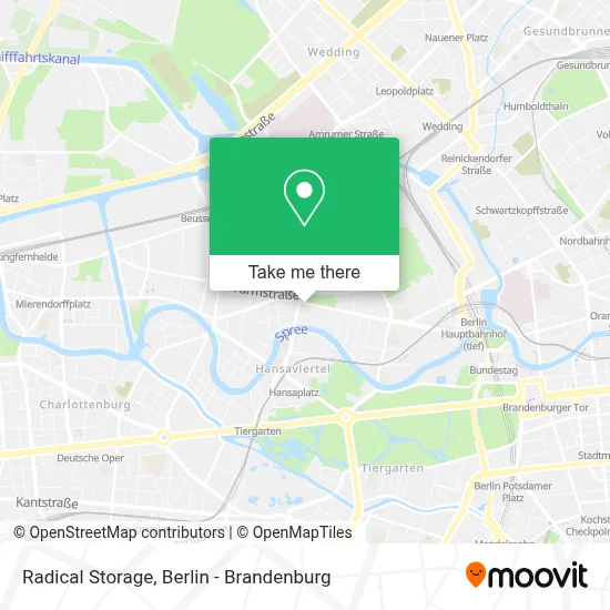 Radical Storage map