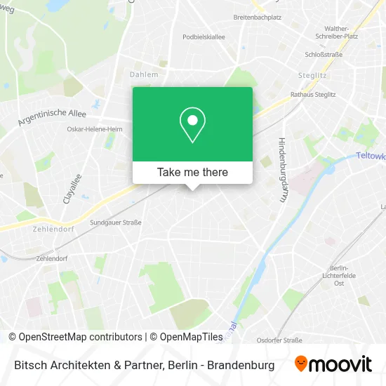 Bitsch Architekten & Partner map