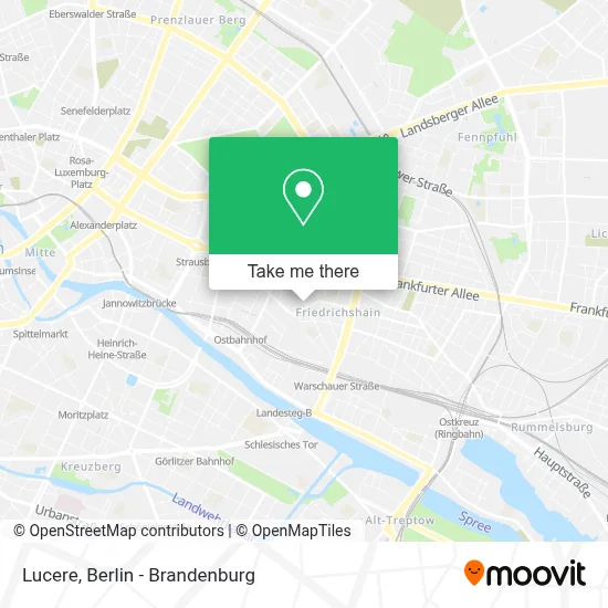 Lucere map