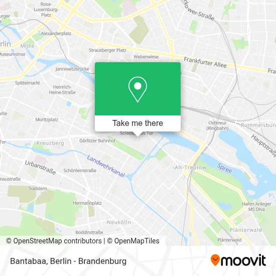 Bantabaa map