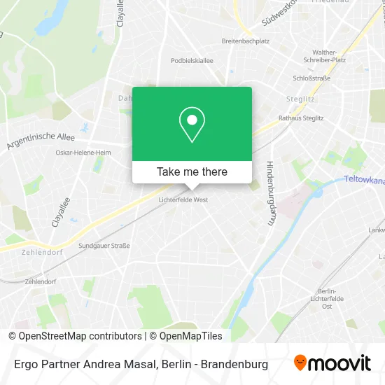 Ergo Partner Andrea Masal map
