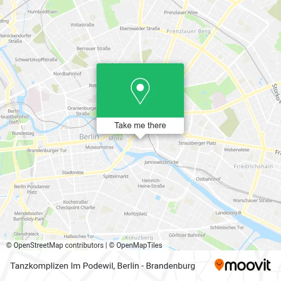 Tanzkomplizen Im Podewil map