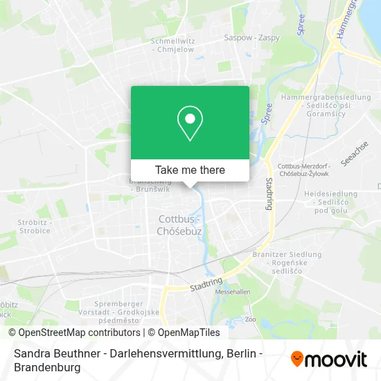 Sandra Beuthner - Darlehensvermittlung map