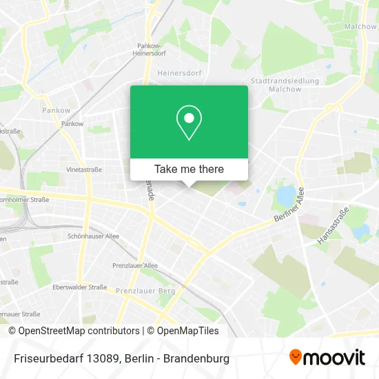 Friseurbedarf 13089 map