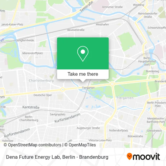 Dena Future Energy Lab map
