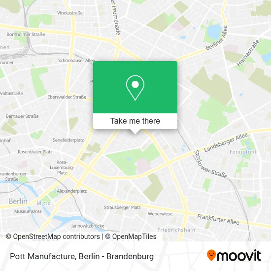 Pott Manufacture map