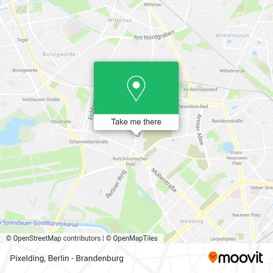 Pixelding map
