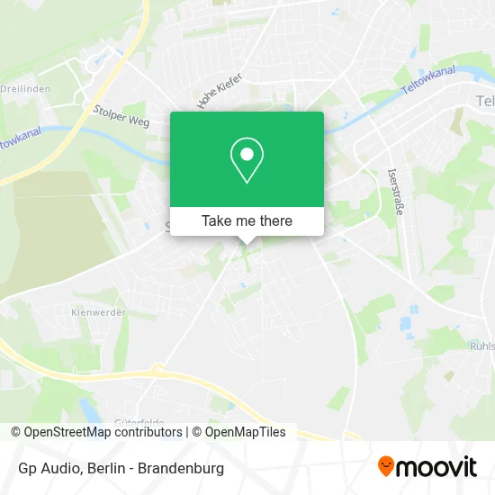 Gp Audio map