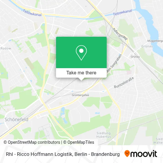 Rhl - Ricco Hoffmann Logistik map