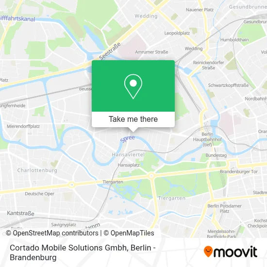 Cortado Mobile Solutions Gmbh map