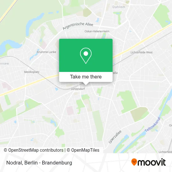 Nodral map