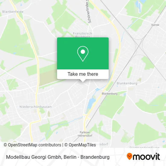 Modellbau Georgi Gmbh map