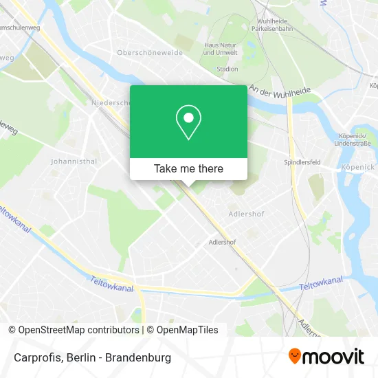 Carprofis map