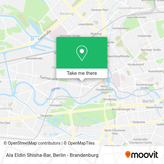 Ala Eldin Shisha-Bar map