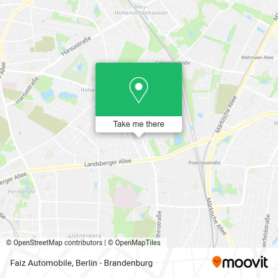 Faiz Automobile map