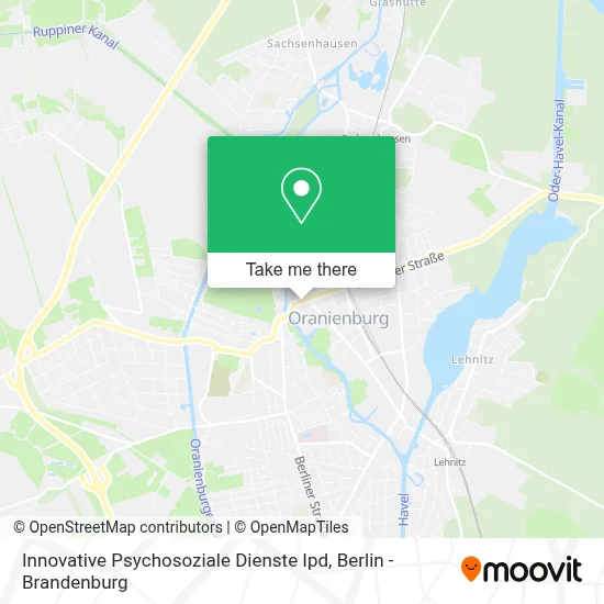 Innovative Psychosoziale Dienste Ipd map