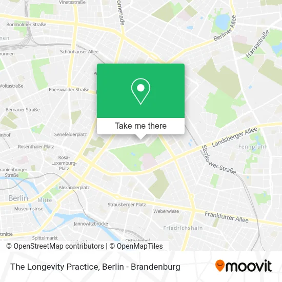 The Longevity Practice map