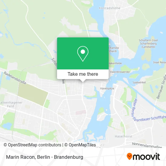 Marin Racon map