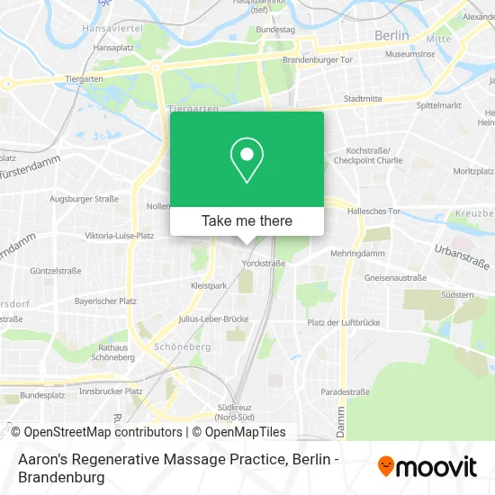 Aaron's Regenerative Massage Practice map