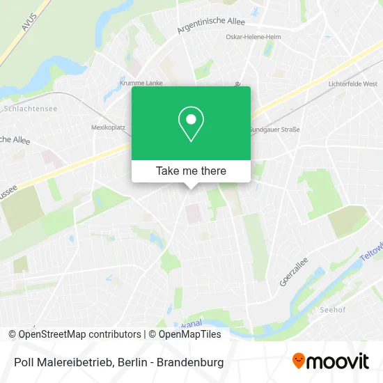 Poll Malereibetrieb map