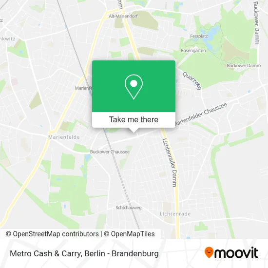 Metro Cash & Carry map