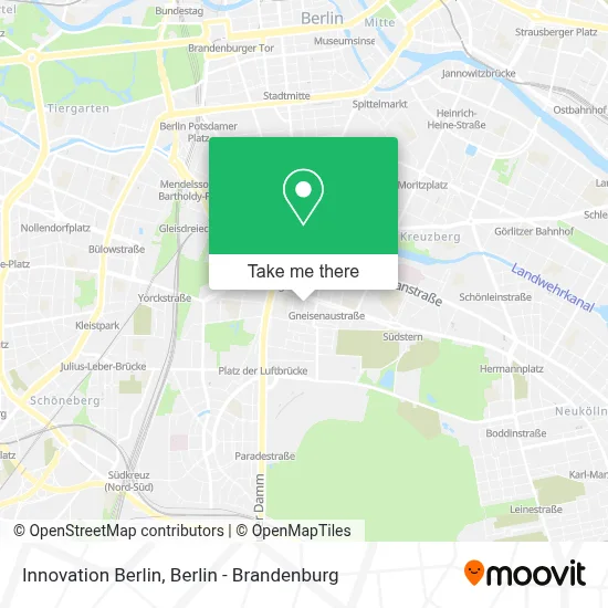 Innovation Berlin map