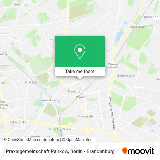 Praxisgemeinschaft Pankow map
