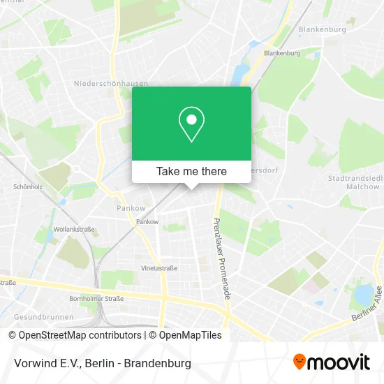 Vorwind E.V. map