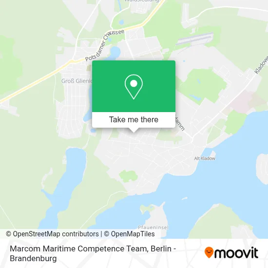 Marcom Maritime Competence Team map