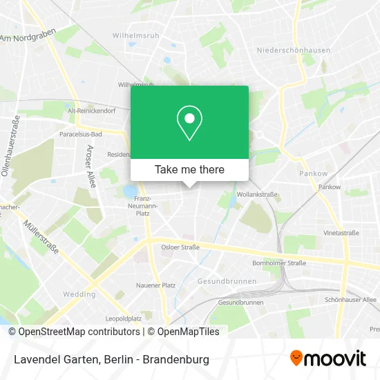 Lavendel Garten map