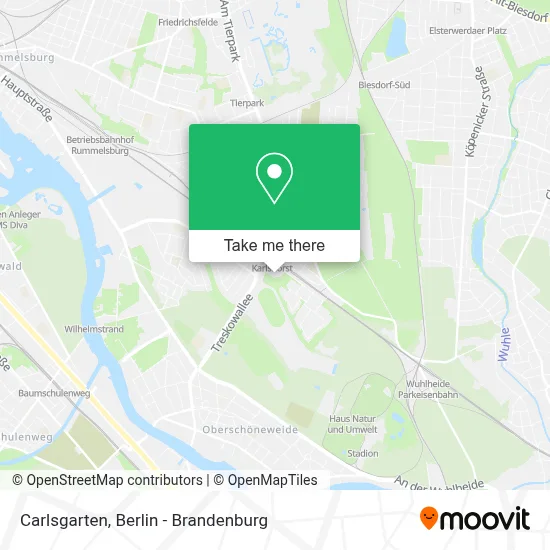 Carlsgarten map