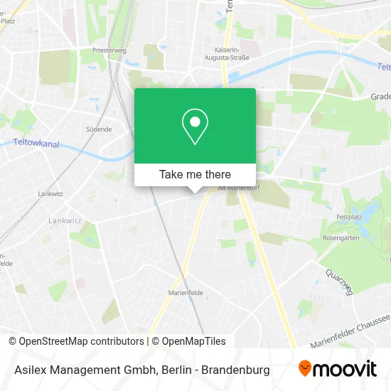 Asilex Management Gmbh map