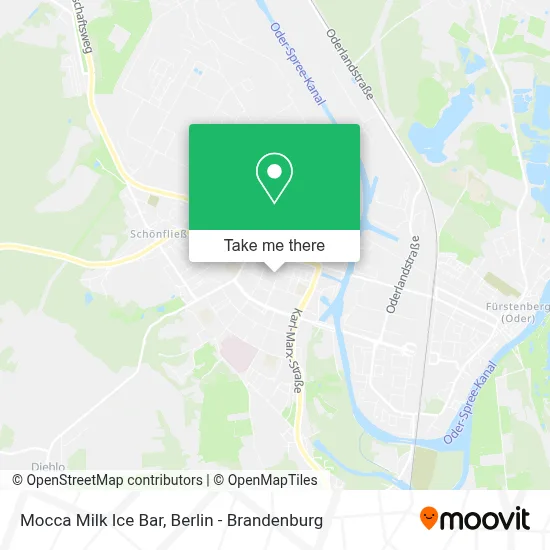 Mocca Milk Ice Bar map