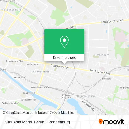 Mini Asia Markt map