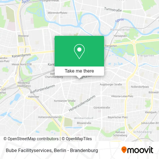 Bube Facilityservices map