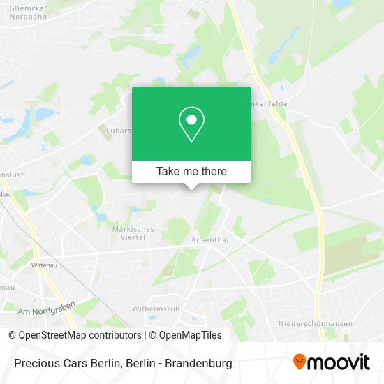 Precious Cars Berlin map