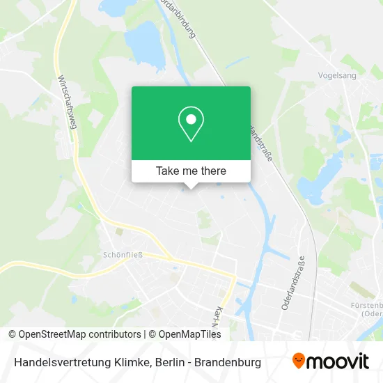 Handelsvertretung Klimke map