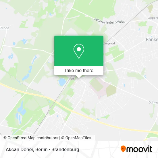 Akcan Döner map