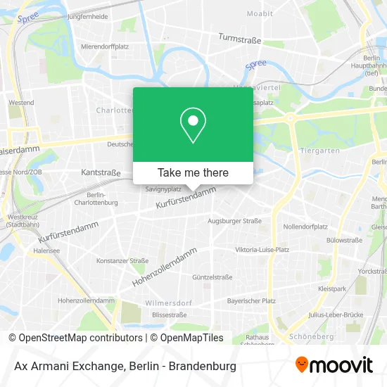 Ax Armani Exchange map