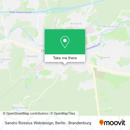 Sandro Rossius Webdesign map