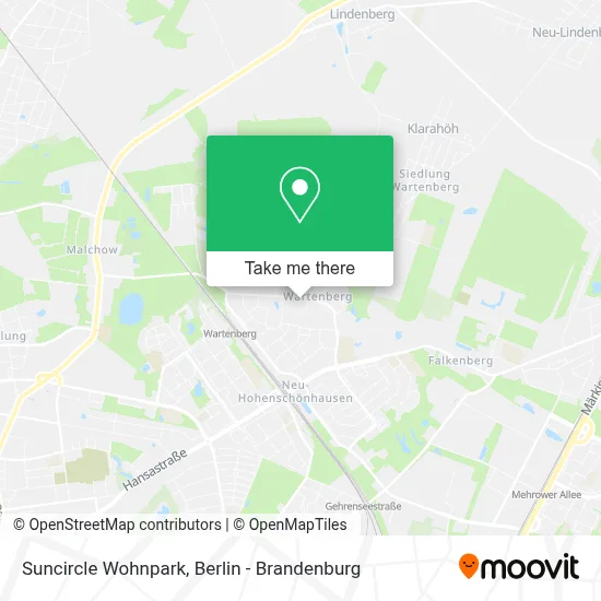 Suncircle Wohnpark map